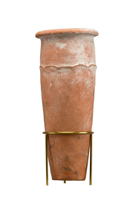 Scalloped Cylinder Jar
