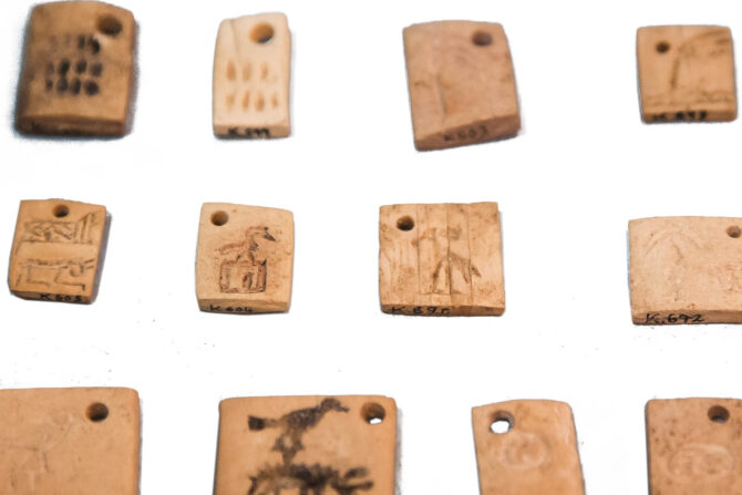 Bone Tags from Tomb U-j at Abydos
