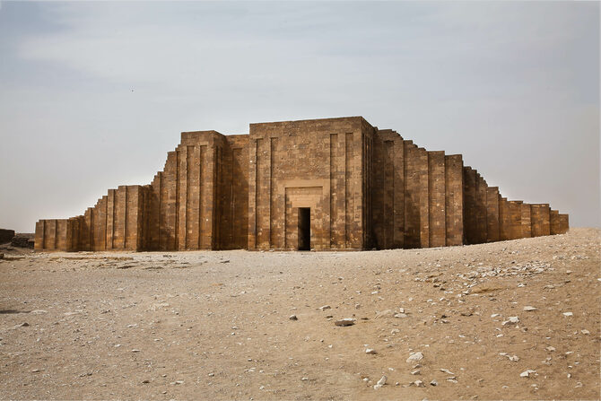 Monumental Entrance to Djoser's Tomb Complex