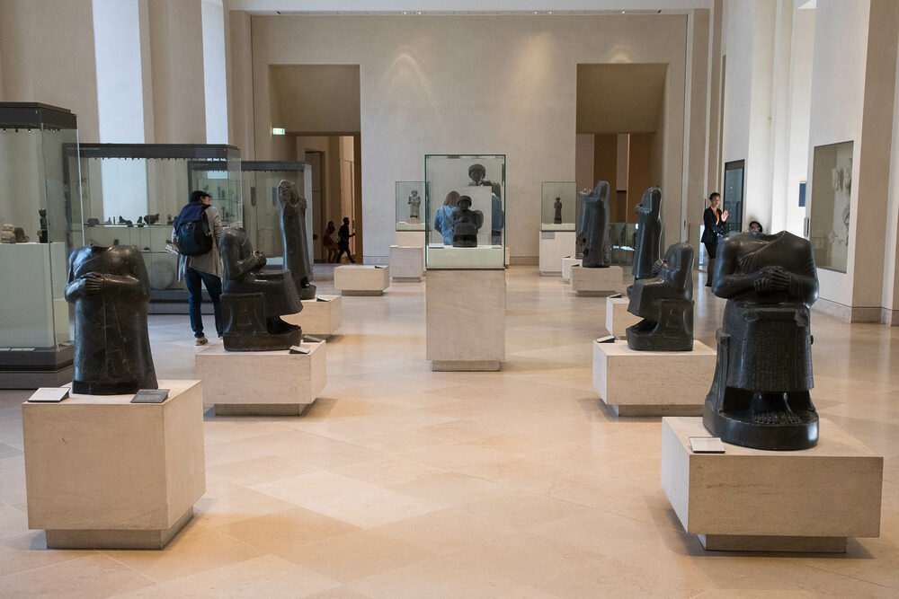 Hall of Gudea in the Louvre