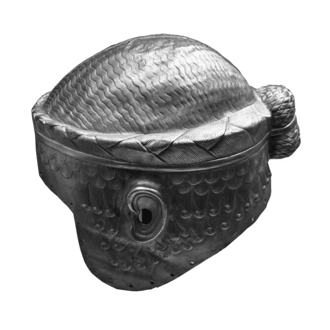Helmet of Meskalamdug found in the Royal Cemetery of Ur