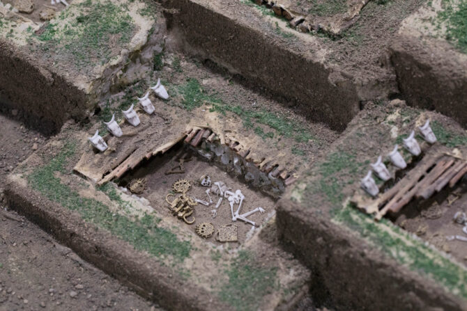 Reconstruction of a Royal Tomb of Alacahoyuk