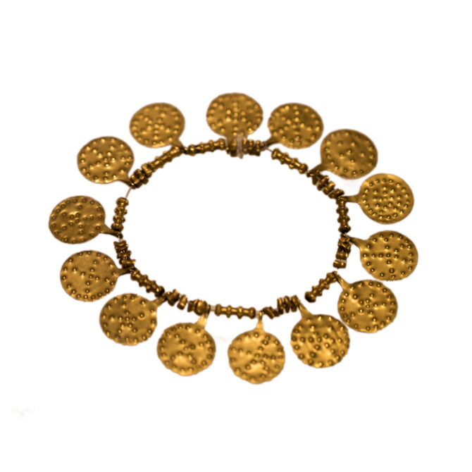 Necklace with Gold Discs from Alacahoyuk
