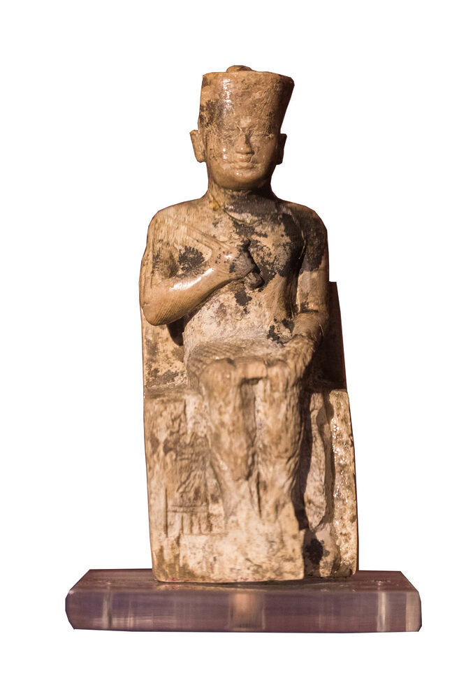 Ivory Statue of Khufu or Cheops from the Cairo Museum