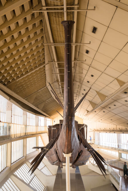 The prow of Khufu's ship