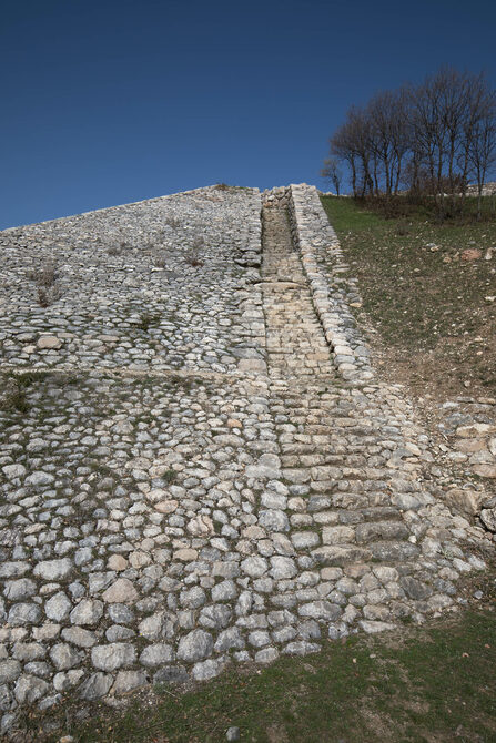 Stairway to top of Yerkapi