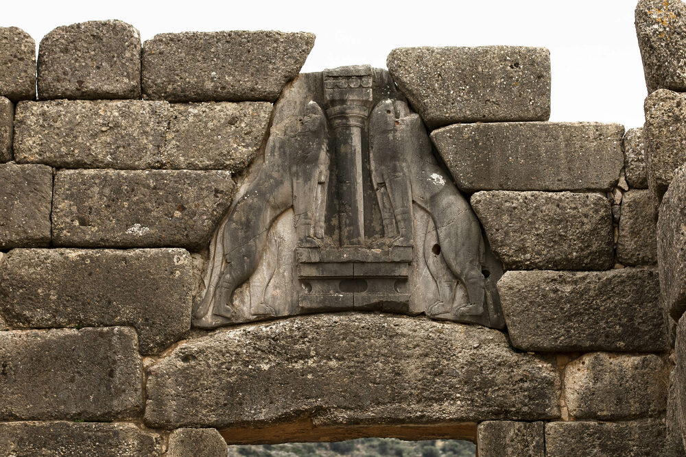 pillar goddess from Mycenae