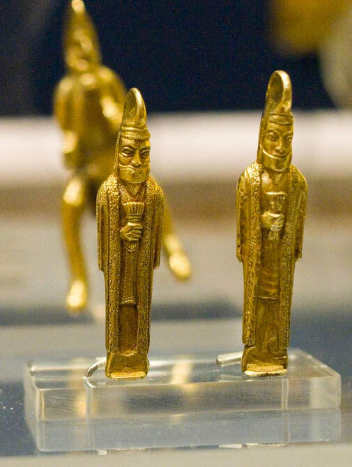 Gold Statuettes from the Oxus Treasure