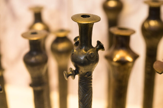 Knobby Copper Mace-head Standards from Nahal Mishmar