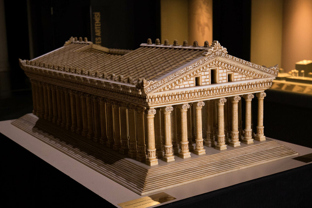 Model of the Temple of Artemis in the Ephesus Museum