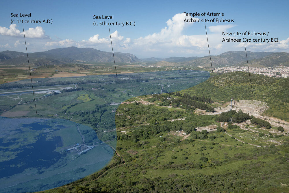 Ephesus Shifting Coastline