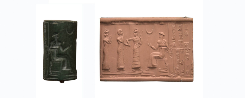 Ur III Cylinder Seal of Hashamer