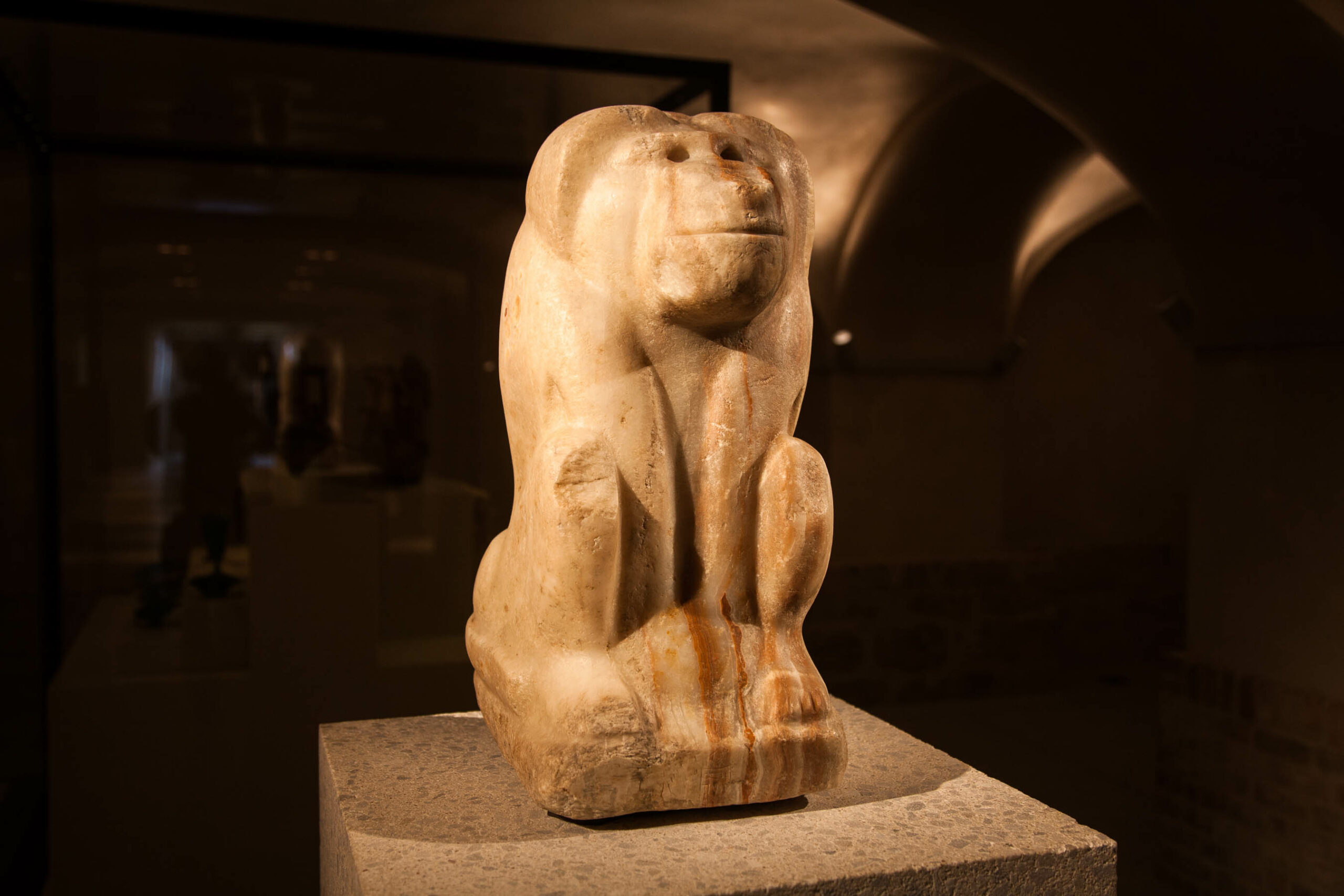 baboon with narmer cartouche