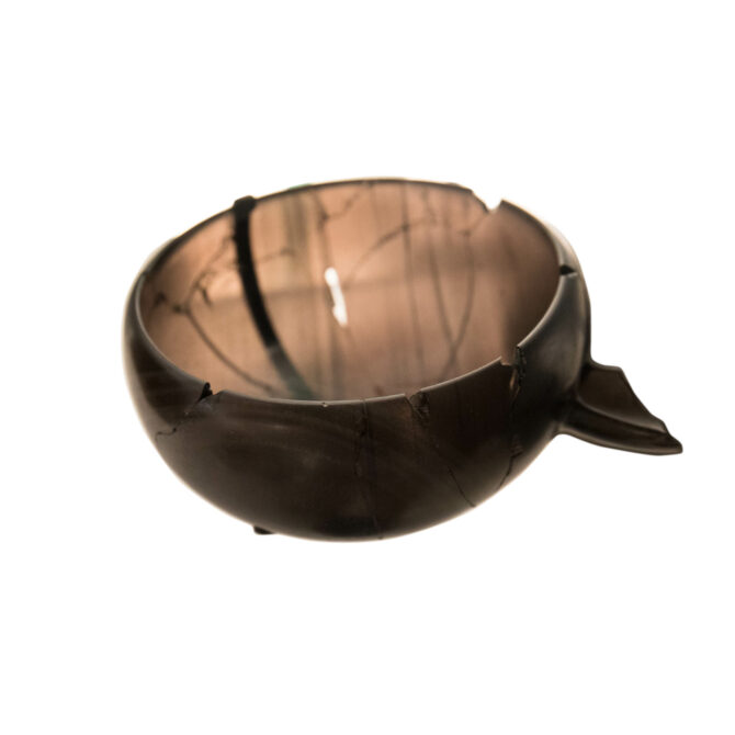 An obsidian spouted bowl form Tepe Gawra from the Early Bronze Age