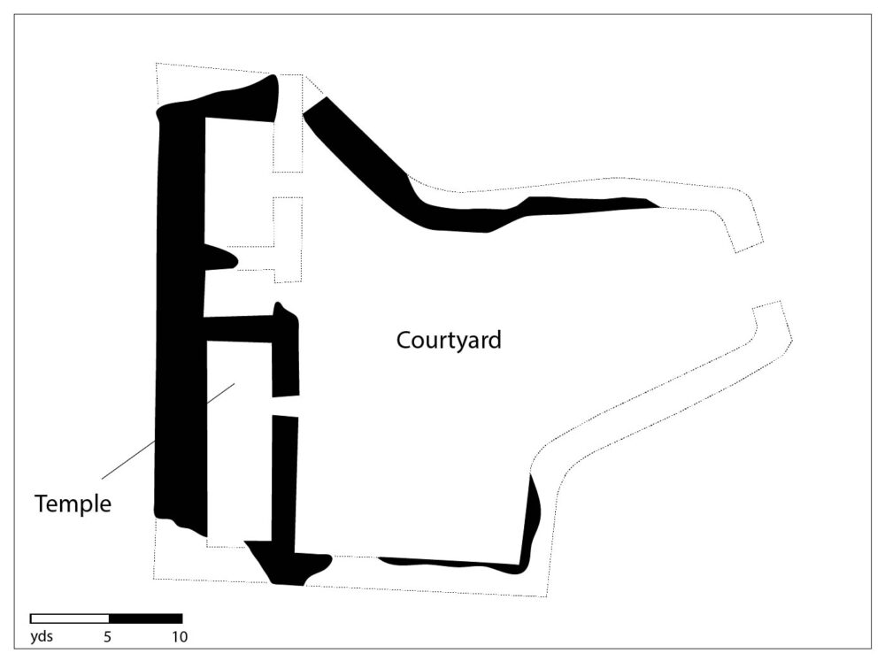 Plan of Stratum XIX Temple at Megiddo