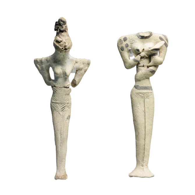 Ubaid goddess figurine