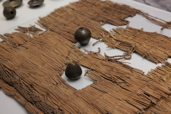 basket used to wrap nahal mishmar hoard