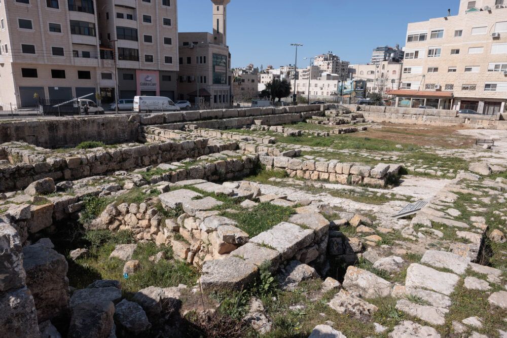Ramat el-Khalil that traditional site of Mamre
