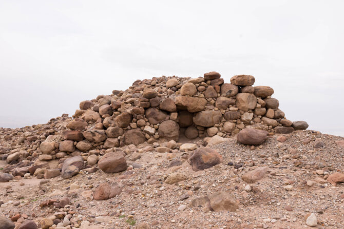 Early Bronze wall at Numeirah