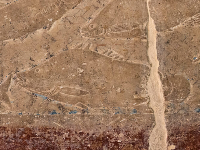 Nile Perch on Mastaba of Mereruka