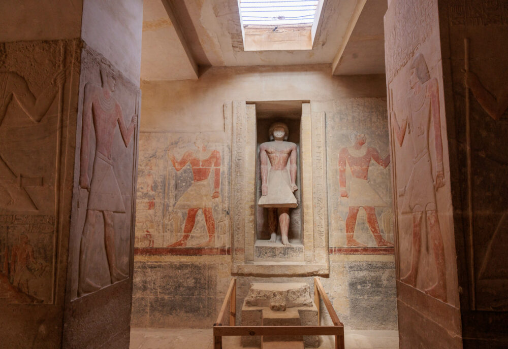Serdab in Mastaba of Mereruka