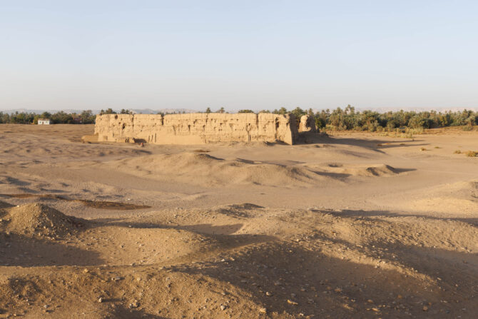 the fort at Hierakonpolis also known as Nekhen