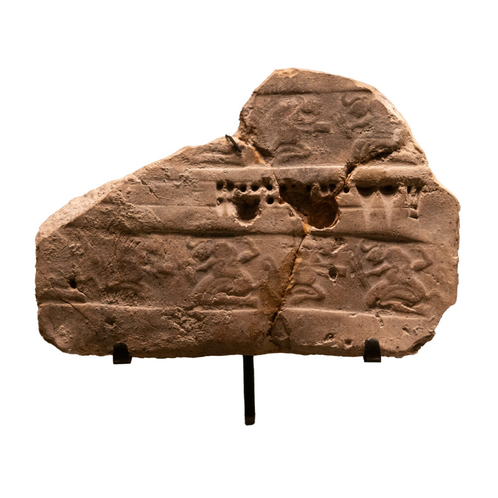 cylinder seal impression showing kneeling bull in boat