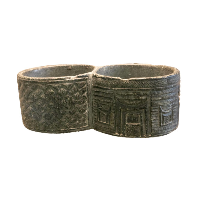 Série Ancienne Intercultural Style Chlorite Box from Susa