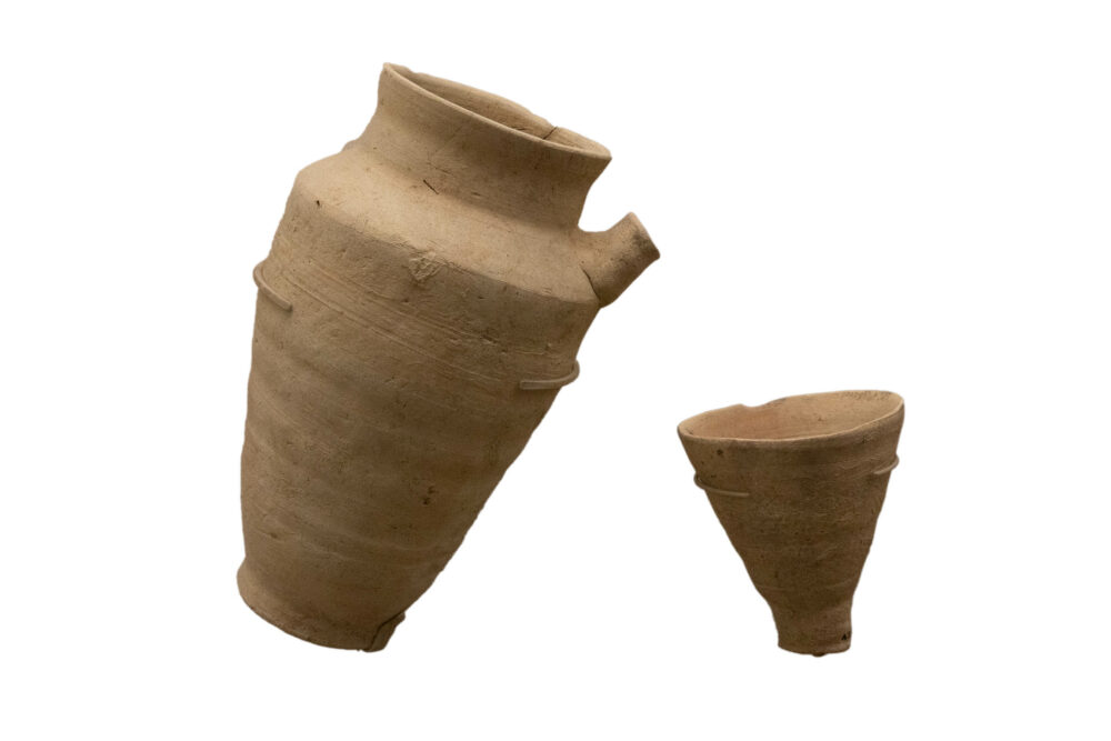 Spouted Jar and Flowerpot
