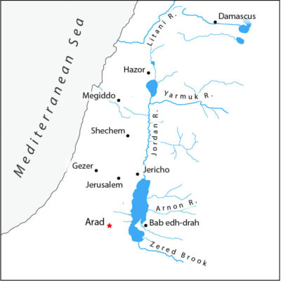 Map of Arad