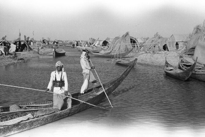 the Marsh Arabs and the reed houses