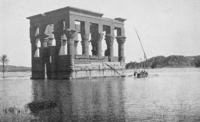 The Nile Inundation or Flood at Philae