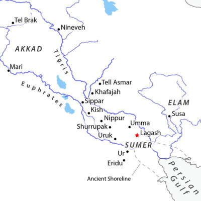 Map of Lagash