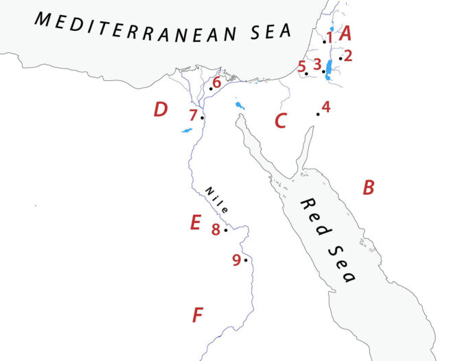 Quiz-Bronze Age Maps