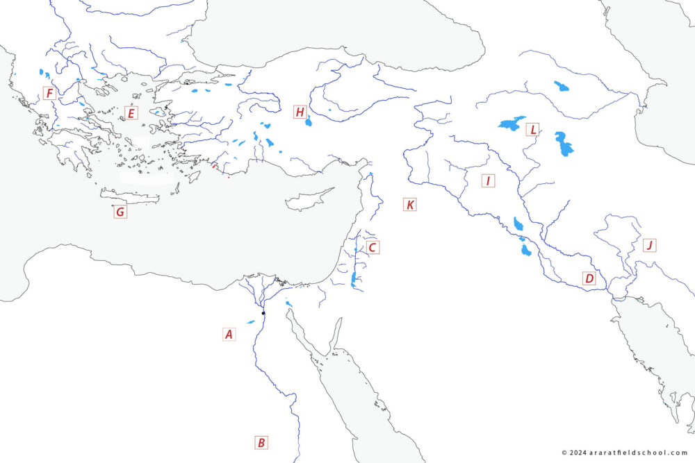 Quiz-Bronze Age Maps