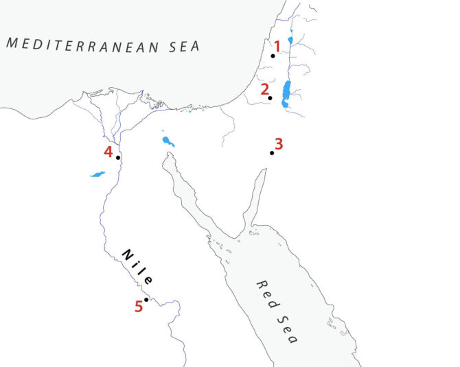 Quiz-Bronze Age Maps