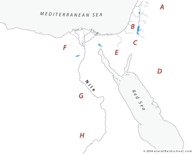 Quiz-Bronze Age Maps