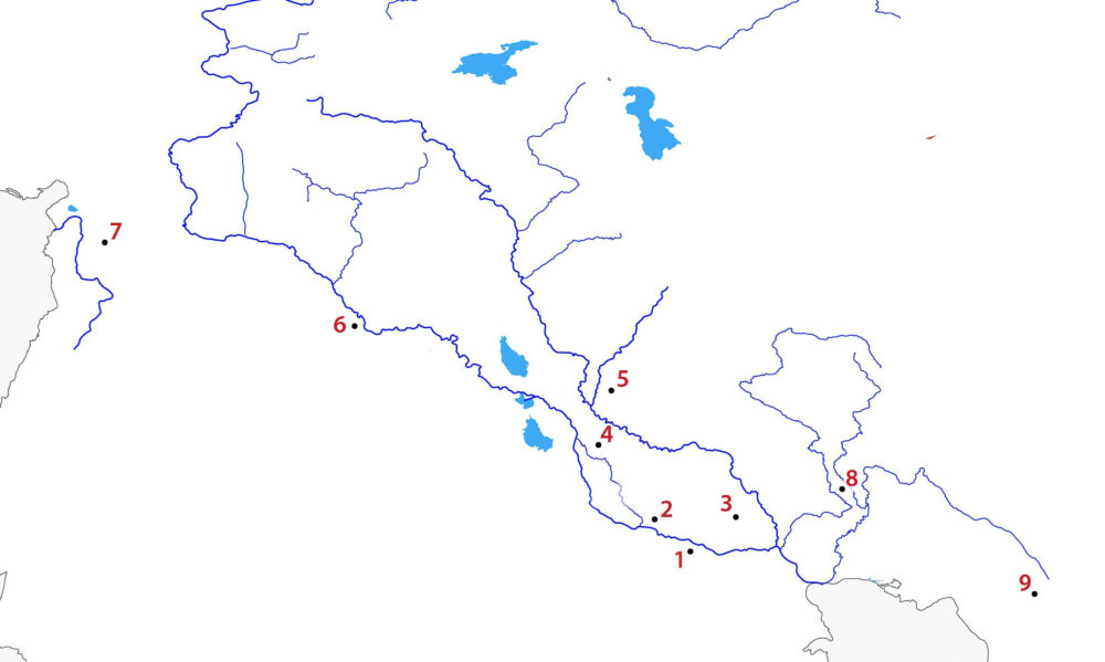 Quiz-Bronze Age Maps