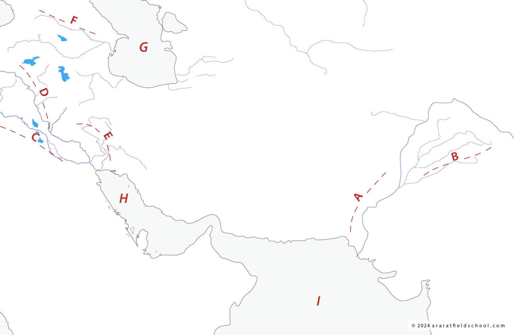 Quiz-Bronze Age Maps