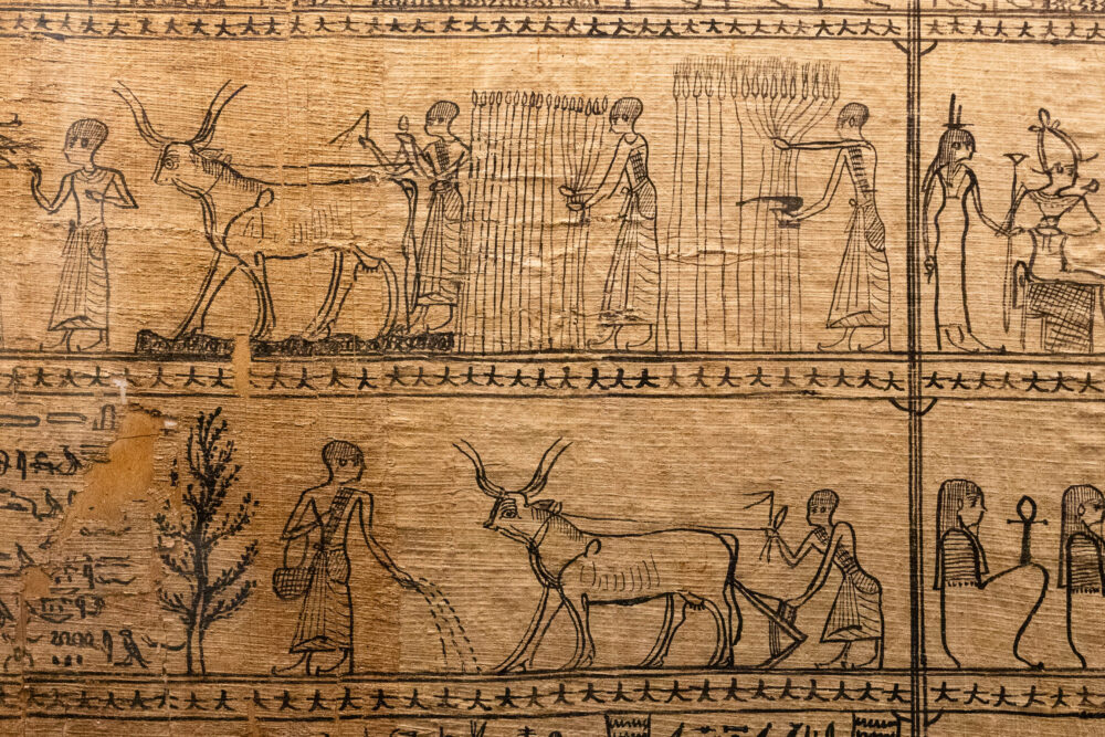 Field of Offerings from the Book of the Dead