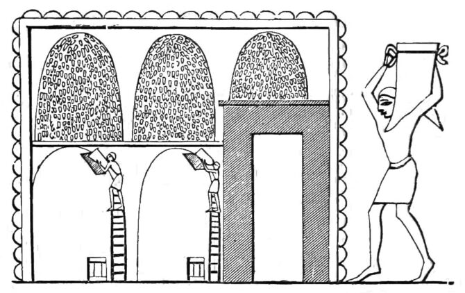 Egyptian Granaries at Thebes