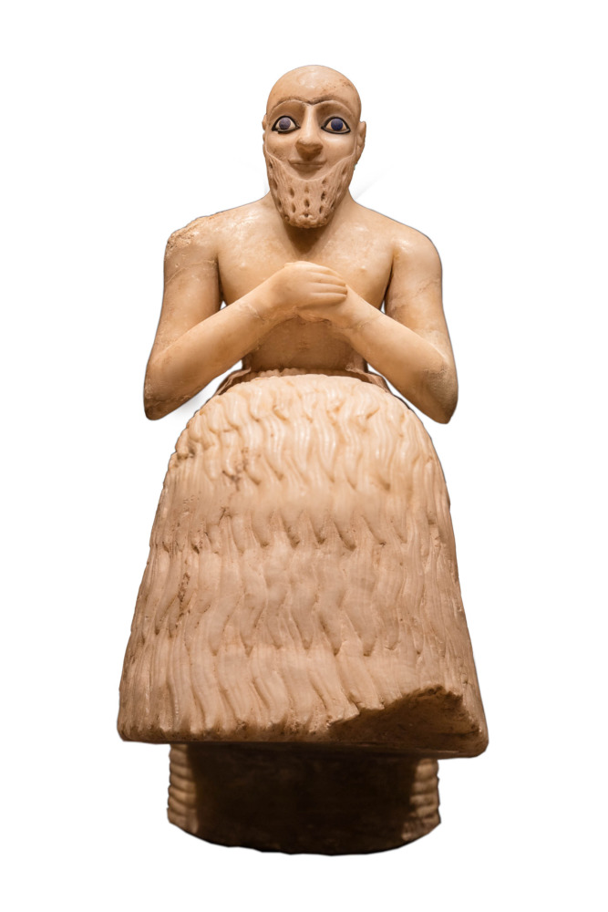 Statue of Ebih-Il and administrator of Mari