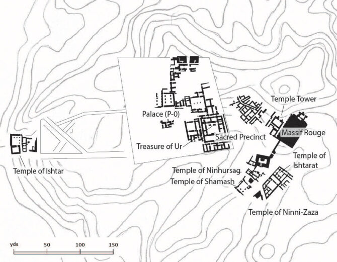 Plan of Mari Ceremonial Complex