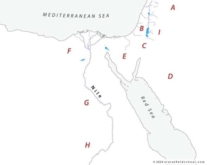 Quiz-Bronze Age Maps
